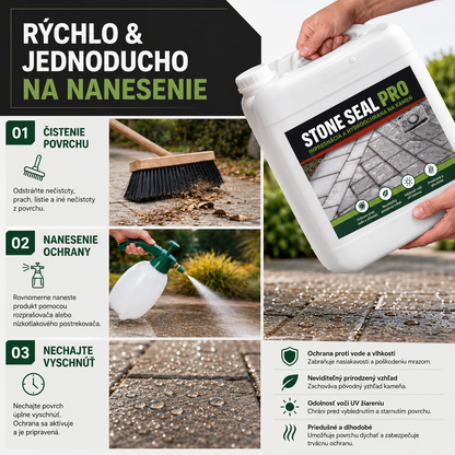 2 v 1 impregnácia a hydroochrana | Ochrana proti riasam, machu, lišajníkom a plesniam