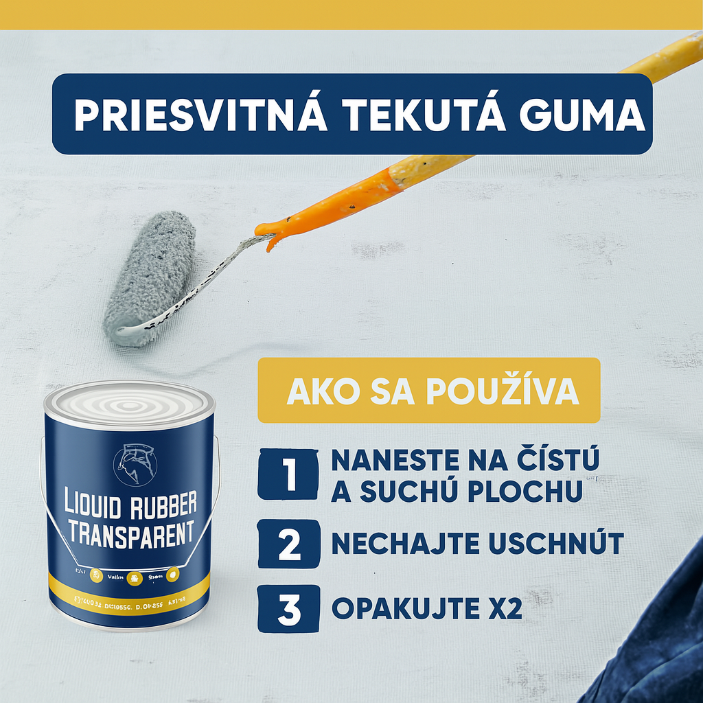 AQUA SEAL PRO – Výkonná hydroizolácia v bielej a priehľadnej verzii