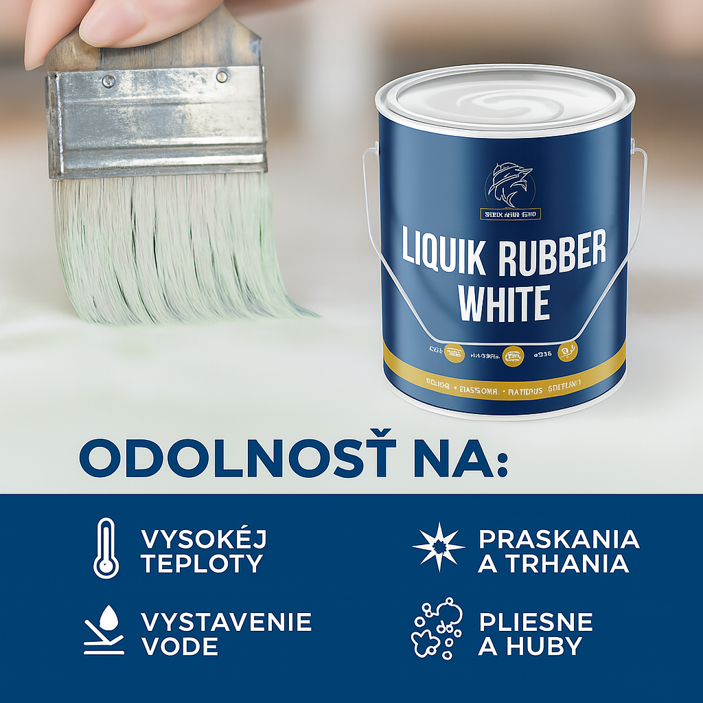 AQUA SEAL PRO – Výkonná hydroizolácia v bielej a priehľadnej verzii