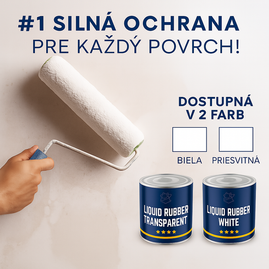 AQUA SEAL PRO – Výkonná hydroizolácia v bielej a priehľadnej verzii